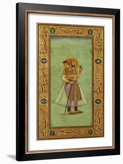 Portrait of Shah Jahan (1592-1666), 1631, Mughal-null-Framed Giclee Print