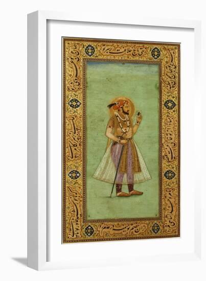 Portrait of Shah Jahan (1592-1666), 1631, Mughal-null-Framed Giclee Print