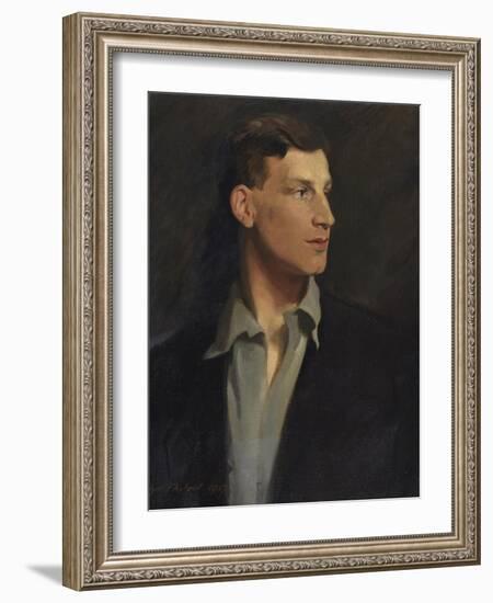 Portrait of Siegfried Sassoon (1886-1967) 1917-Glyn Warren Philpot-Framed Giclee Print