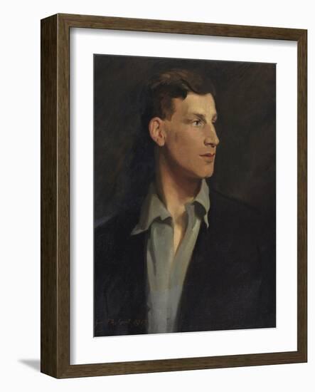 Portrait of Siegfried Sassoon (1886-1967) 1917-Glyn Warren Philpot-Framed Giclee Print