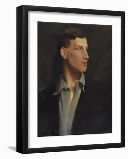 Portrait of Siegfried Sassoon (1886-1967) 1917-Glyn Warren Philpot-Framed Giclee Print