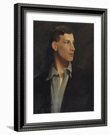 Portrait of Siegfried Sassoon (1886-1967) 1917-Glyn Warren Philpot-Framed Giclee Print