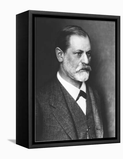 Portrait of Sigmund Freud circa 1900-null-Framed Premier Image Canvas