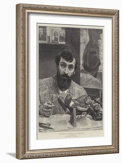 Portrait of Signor G B Amendola-Sir Lawrence Alma-Tadema-Framed Giclee Print