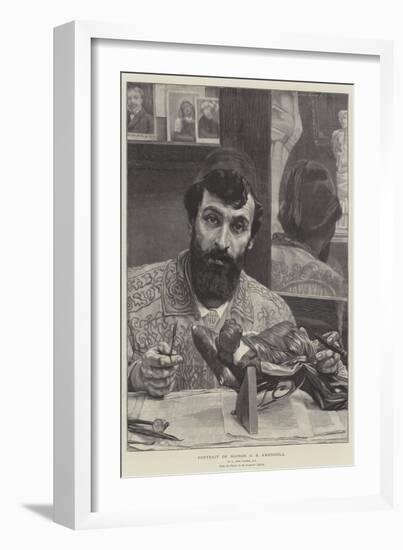 Portrait of Signor G B Amendola-Sir Lawrence Alma-Tadema-Framed Giclee Print