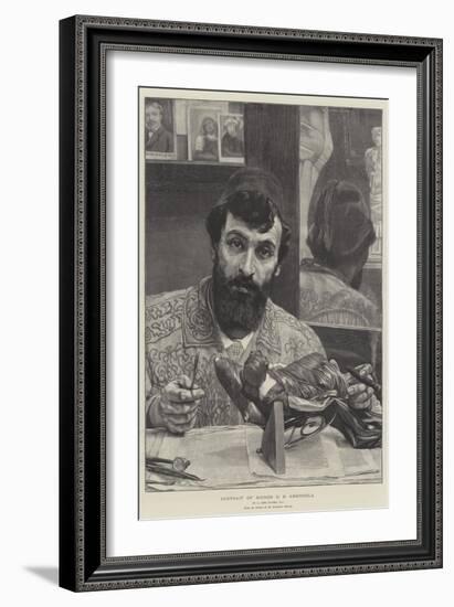 Portrait of Signor G B Amendola-Sir Lawrence Alma-Tadema-Framed Giclee Print