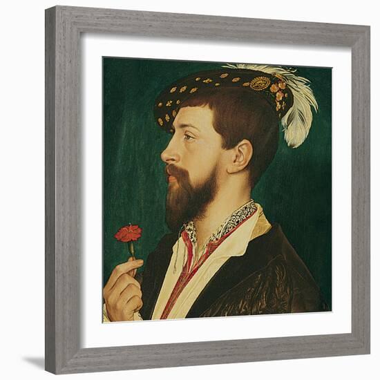 Portrait of Simon George of Cornwall-Hans Holbein the Younger-Framed Giclee Print