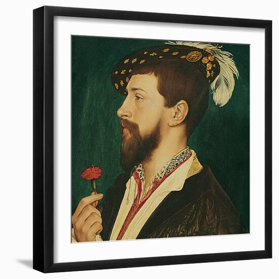 Portrait of Simon George of Cornwall-Hans Holbein the Younger-Framed Giclee Print