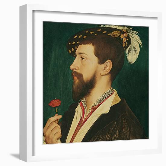 Portrait of Simon George of Cornwall-Hans Holbein the Younger-Framed Giclee Print