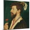 Portrait of Simon George of Cornwall-Hans Holbein the Younger-Mounted Giclee Print