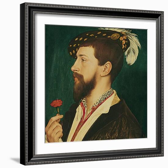 Portrait of Simon George of Cornwall-Hans Holbein the Younger-Framed Giclee Print