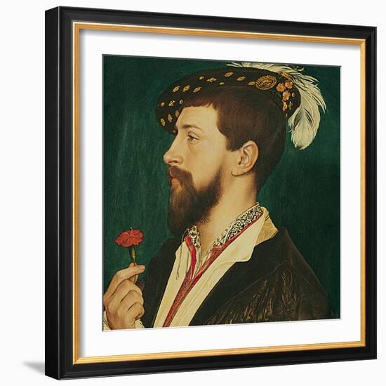 Portrait of Simon George of Cornwall-Hans Holbein the Younger-Framed Giclee Print