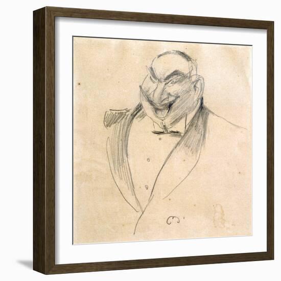 Portrait of Sir Albert Kaye Rollit, 1909 (Pencil on Paper)-Giovanni Boldini-Framed Giclee Print