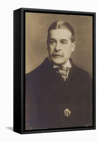 Portrait of Sir Arthur Sullivan-null-Framed Premier Image Canvas
