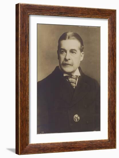 Portrait of Sir Arthur Sullivan-null-Framed Photographic Print