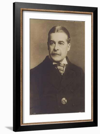 Portrait of Sir Arthur Sullivan-null-Framed Photographic Print