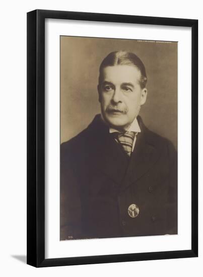 Portrait of Sir Arthur Sullivan-null-Framed Photographic Print