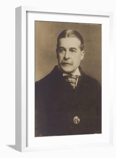 Portrait of Sir Arthur Sullivan-null-Framed Photographic Print