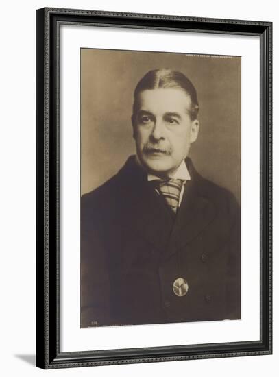 Portrait of Sir Arthur Sullivan-null-Framed Photographic Print