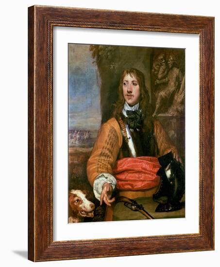 Portrait of Sir Charles Lucas-William Dobson-Framed Giclee Print