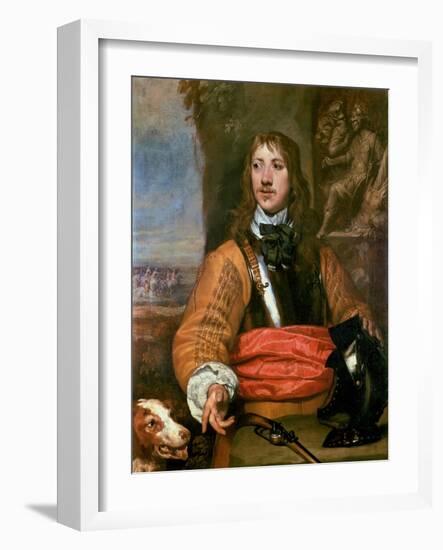 Portrait of Sir Charles Lucas-William Dobson-Framed Giclee Print