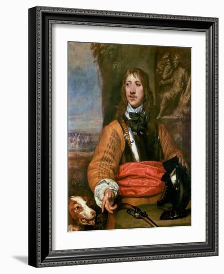 Portrait of Sir Charles Lucas-William Dobson-Framed Giclee Print