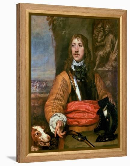 Portrait of Sir Charles Lucas-William Dobson-Framed Premier Image Canvas