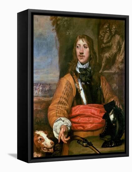 Portrait of Sir Charles Lucas-William Dobson-Framed Premier Image Canvas