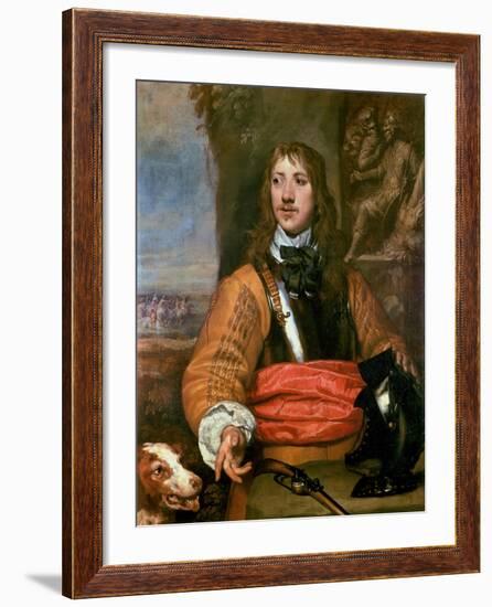 Portrait of Sir Charles Lucas-William Dobson-Framed Giclee Print