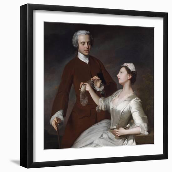 Portrait of Sir Edward and Lady Turner, 1740-Allan Ramsay-Framed Giclee Print