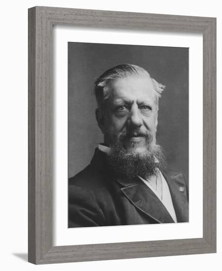 Portrait of Sir Edwin Arnold-Roger Eliot Fry-Framed Photographic Print