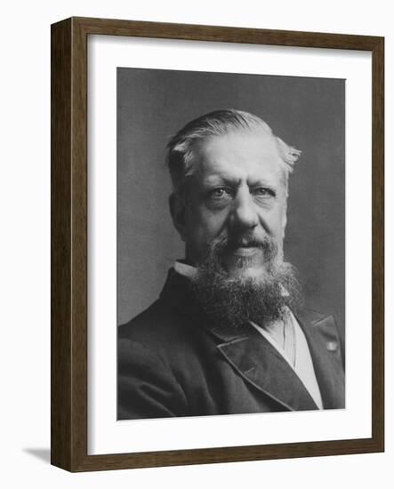 Portrait of Sir Edwin Arnold-Roger Eliot Fry-Framed Photographic Print