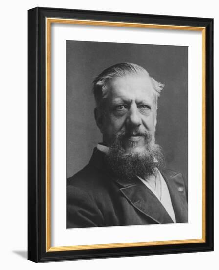 Portrait of Sir Edwin Arnold-Roger Eliot Fry-Framed Photographic Print