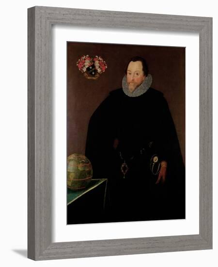 Portrait of Sir Francis Drake-Marcus, The Younger Gheeraerts-Framed Giclee Print