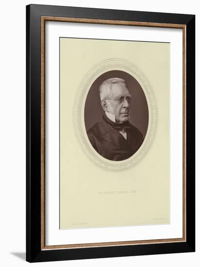 Portrait of Sir George Biddell Airy-null-Framed Photographic Print