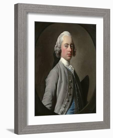 Portrait of Sir Henry Mainwaring-Allan Ramsay-Framed Giclee Print