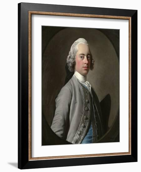 Portrait of Sir Henry Mainwaring-Allan Ramsay-Framed Giclee Print