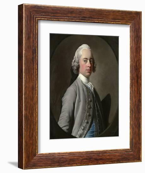 Portrait of Sir Henry Mainwaring-Allan Ramsay-Framed Giclee Print