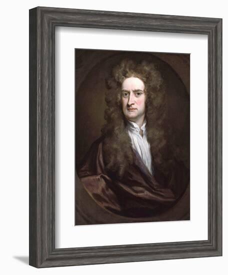 Portrait of Sir Isaac Newton-Sir Geoffrey Kneller-Framed Giclee Print