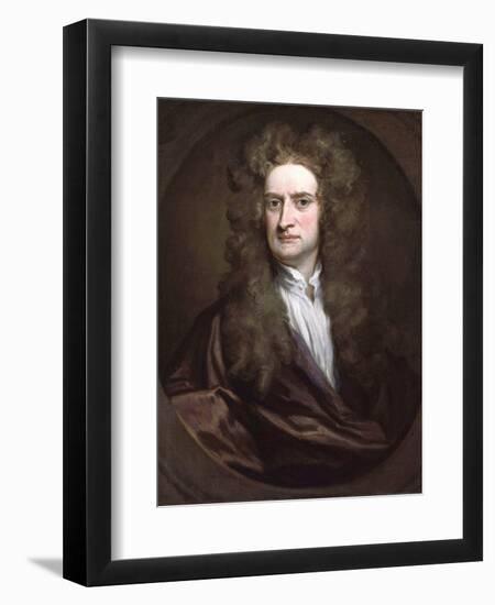 Portrait of Sir Isaac Newton-Sir Geoffrey Kneller-Framed Giclee Print