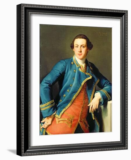 Portrait of Sir John Armytage-Pompeo Batoni-Framed Giclee Print