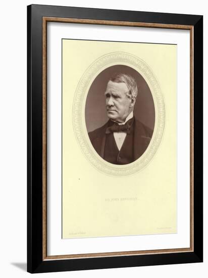 Portrait of Sir John Hawkshaw-null-Framed Photographic Print