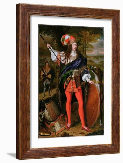 Portrait of Sir Neil O'Neill (1658-90) 1680-John Michael Wright-Framed Giclee Print