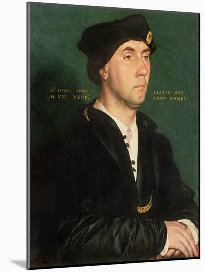 Portrait of Sir Richard Southwell, 1536-Hans Holbein the Younger-Mounted Giclee Print