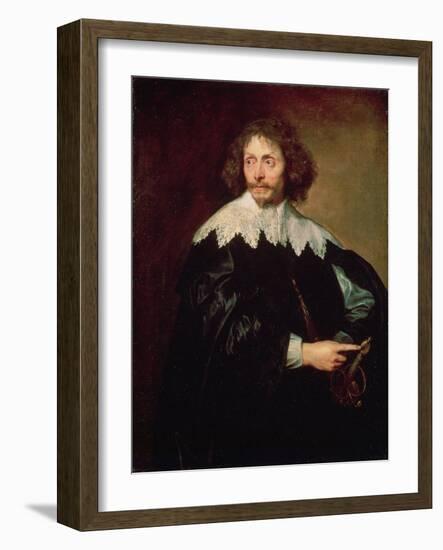 Portrait of Sir Thomas Chaloner (1595-1661) 1620 (Oil on Canvas)-Anthony Van Dyck-Framed Giclee Print