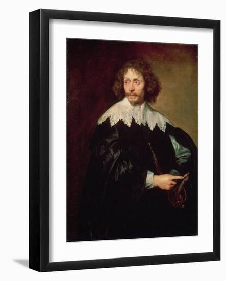 Portrait of Sir Thomas Chaloner (1595-1661) 1620 (Oil on Canvas)-Anthony Van Dyck-Framed Giclee Print