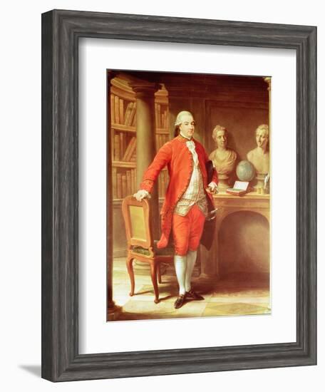 Portrait of Sir Thomas Gascoigne, 8th Baronet, 1779-Pompeo Girolamo Batoni-Framed Giclee Print