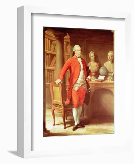 Portrait of Sir Thomas Gascoigne, 8th Baronet, 1779-Pompeo Girolamo Batoni-Framed Giclee Print