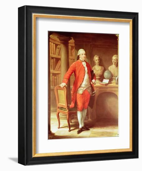 Portrait of Sir Thomas Gascoigne, 8th Baronet, 1779-Pompeo Girolamo Batoni-Framed Giclee Print