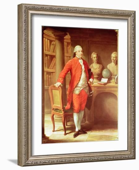 Portrait of Sir Thomas Gascoigne, 8th Baronet, 1779-Pompeo Girolamo Batoni-Framed Giclee Print